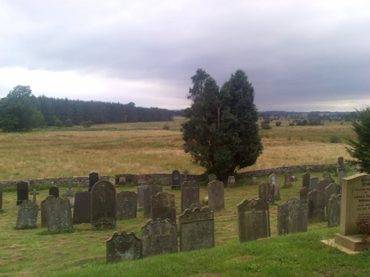 and this is the view, except much more attractive than this, it's a wide open sky valley.