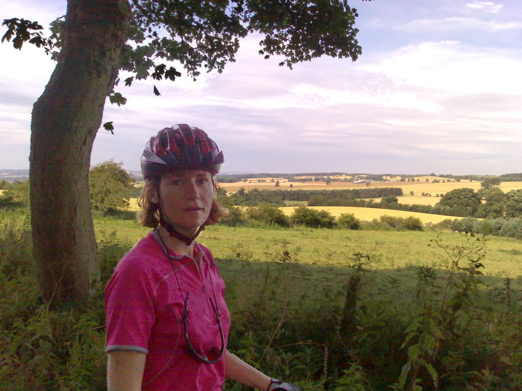 The country'side around here is just lovely as this view hints at.