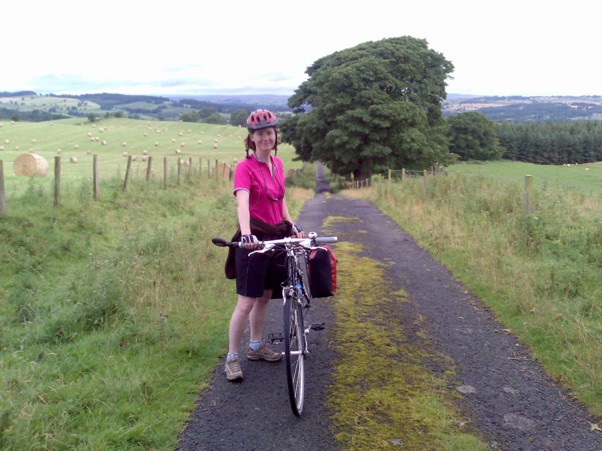 Well the journey down here had been speedy but it was a bit of a climb out.  We could have taken the main road that goes from Bellingham through Wark to Chollerford and on but decided, in spite of the hills, to take the quieter way out to avoid most of it.