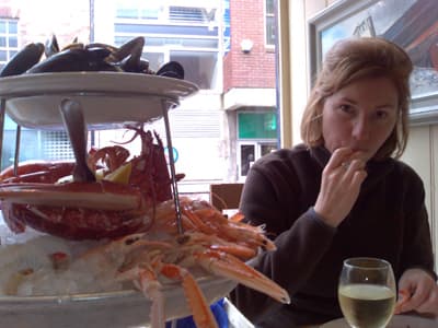 Loch Fyne, or Pipsy and her Prawn