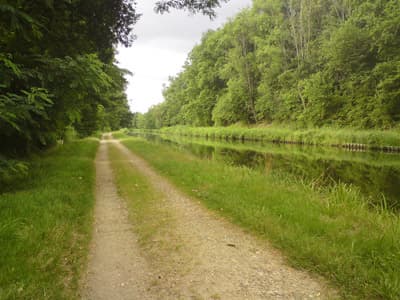 Canal towpath