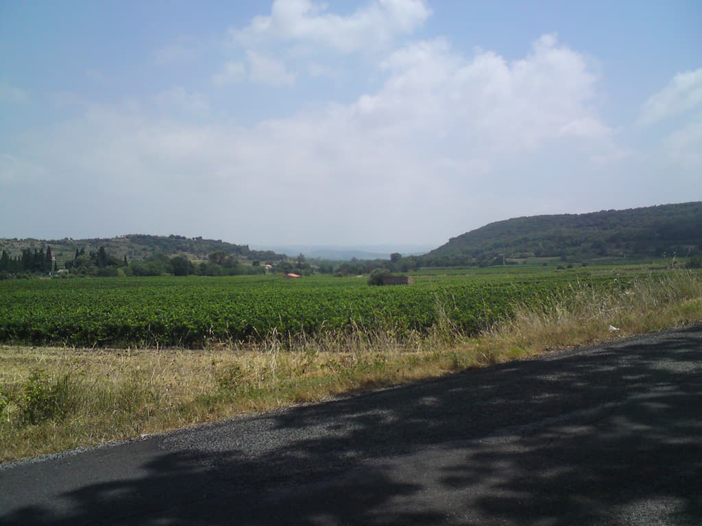 After leaving Nebian it was a bit tricky finding the way again.  I'd knocked on someone's door in the end and asked but, as usual, when I was cycling it was difficult to tell whether the way I was told was the way I was taking.  Still, it was reasonable shady, reasonable flat and that was good.