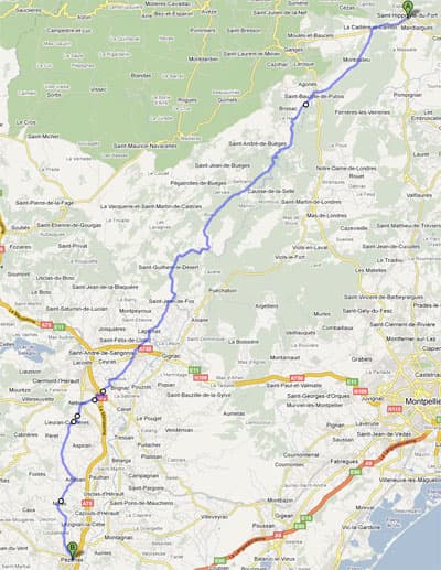 Day 11: Hippolyte du Fort to Pézenas