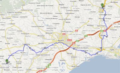 Day 12: P&eacute;zenas to Sall&egrave;les D'Aude