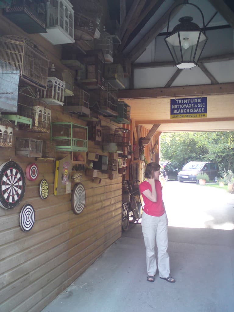 The whole place was an advert really, small collections of things, arranged with taste were everwhere.