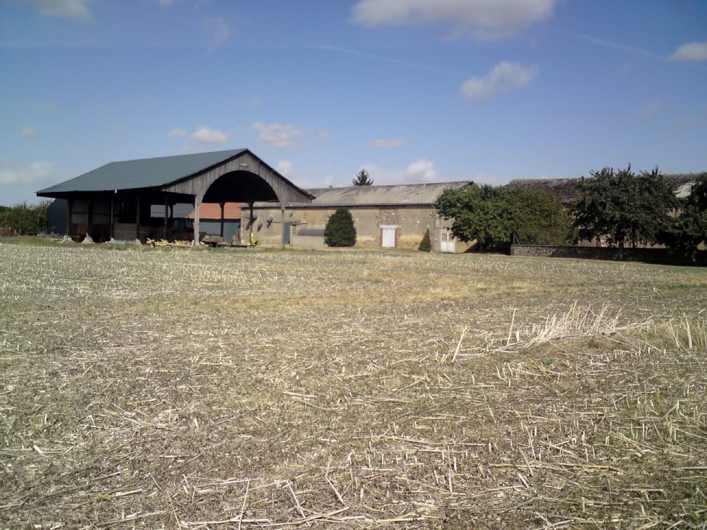 I just liked the shape of the roof of this barn, and the cut wheat was also what part of this ride was like.  It was quite varied really, flat wheatfields and slightly hillier wooded bits - but overall easy riding.