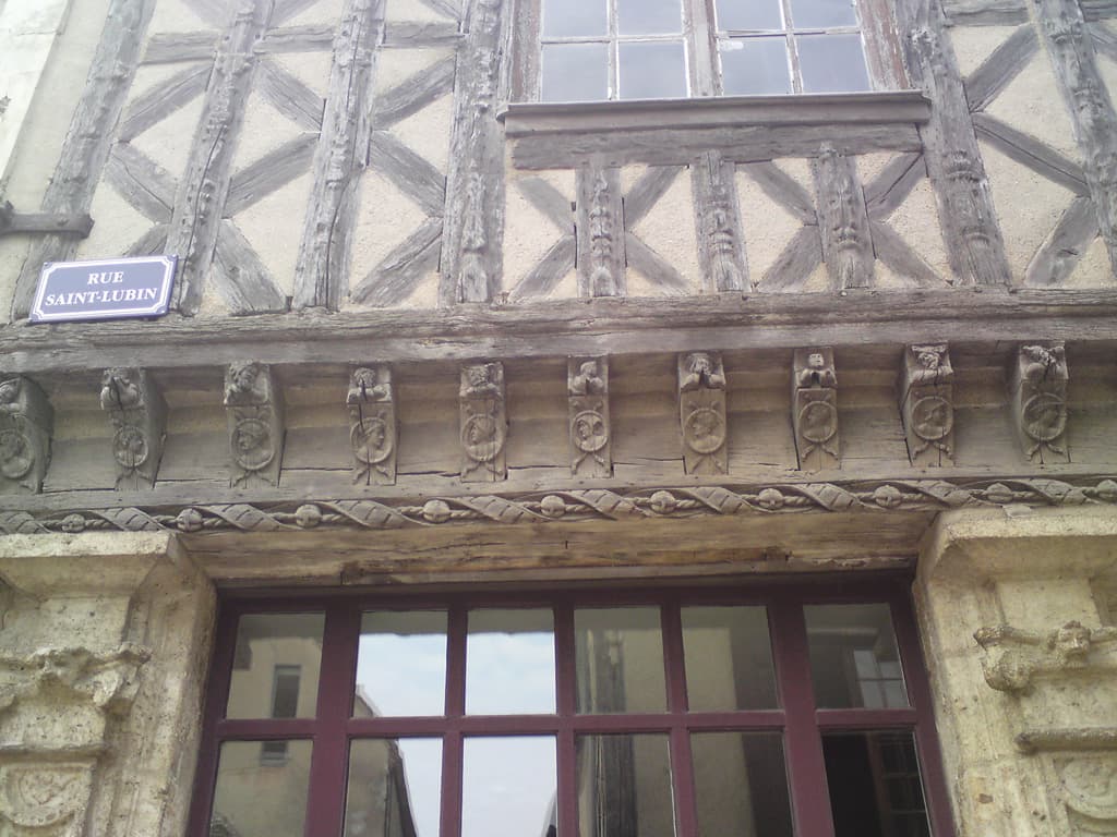 The detailing on the wood was amazing, apparently a lot of the 12th century part of town had burned down in the 17th century - though what remained was well worth seeing.