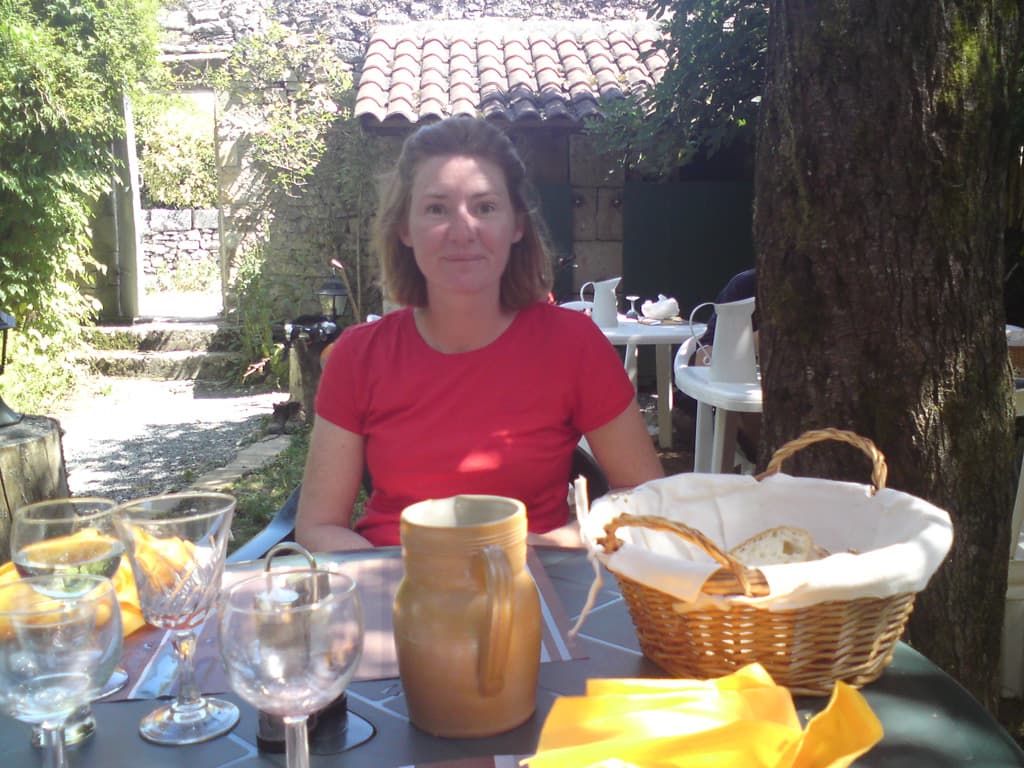 This was the spot.  They did a limited menu but what they did do was fantastic.  We had a tomato soup made from fresh tomatoes from their garden, spiced in a subtle and most intriguing way and, unfortunately, secret way.  Followed by a goat cheese salad, with a carafe of chilled ros&eacute;.  Hell, even the bread was some of the best we'd tasted. <p>It was so good we decided to come back for dinner.