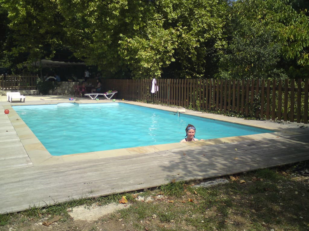 And by the time Pips got in there were absolutely no children, or adults for that matter.  We swam, we played ball games, we dunked and splashed.  In between sitting in the hot sun that is.