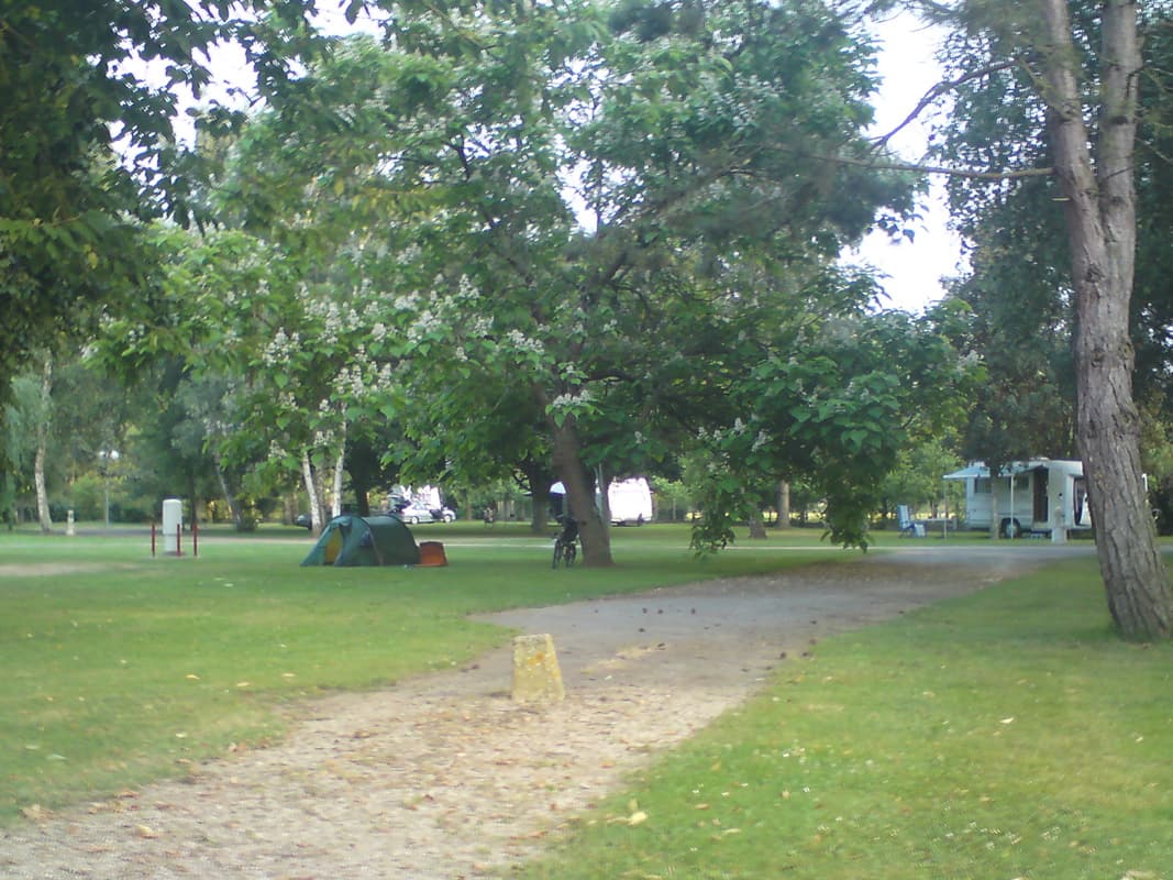 <p>As you can see, it's not busy.&nbsp; I think there were about 3 other pitches occupied and then later a 4th.</p>