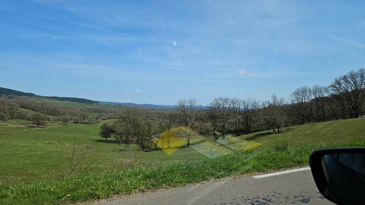 The rolling hills of France
