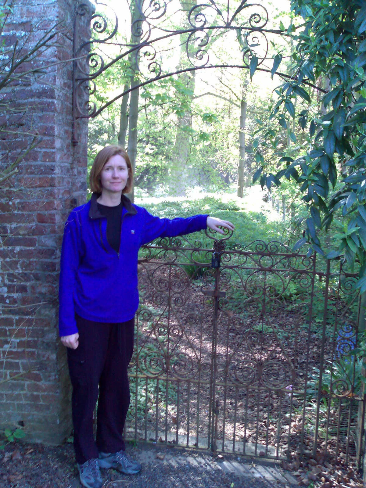 We'd finished our walk and had gone to visit our favourite previous garden Chesters Walled Garden at Chollerford.