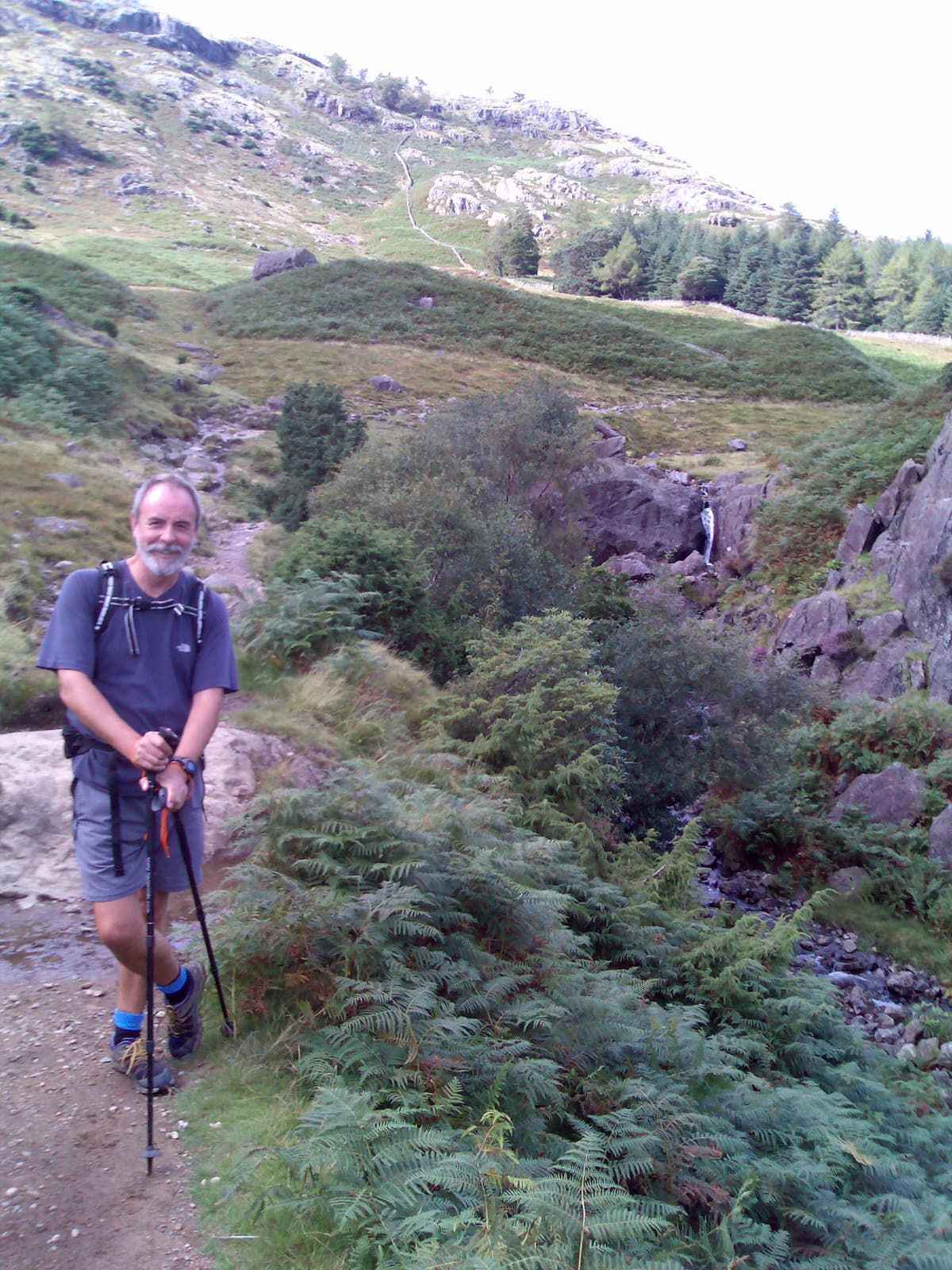 This whole bit going back towards Blea Tarn is just a delight.  Lovely country'side.